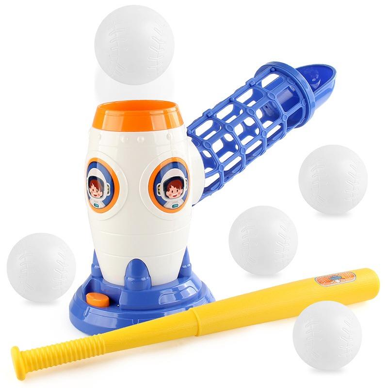 1PACK Children's Baseball Launcher Toy Set Indoor Sports Outdoor Sports Leisure Toys Remote Control Electric Tee