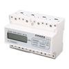 3 Phase 4 Wire Energy Meter 7 Digit LCD Display Voltage Power Current Voltmeter Ammeter Monitor 3x22