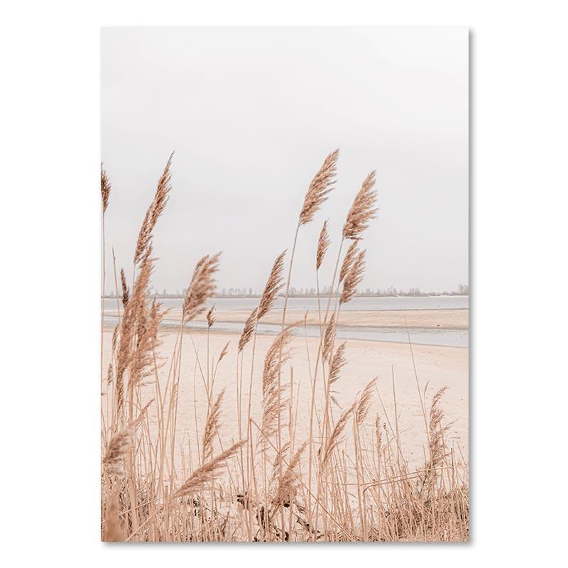 

Бежевый пейзаж настенное искусство постер велосипед воздушный шар фотографии орхидея одуванчик холст картина скандинавские принты спальня домашний декор 30x40cm No Frame