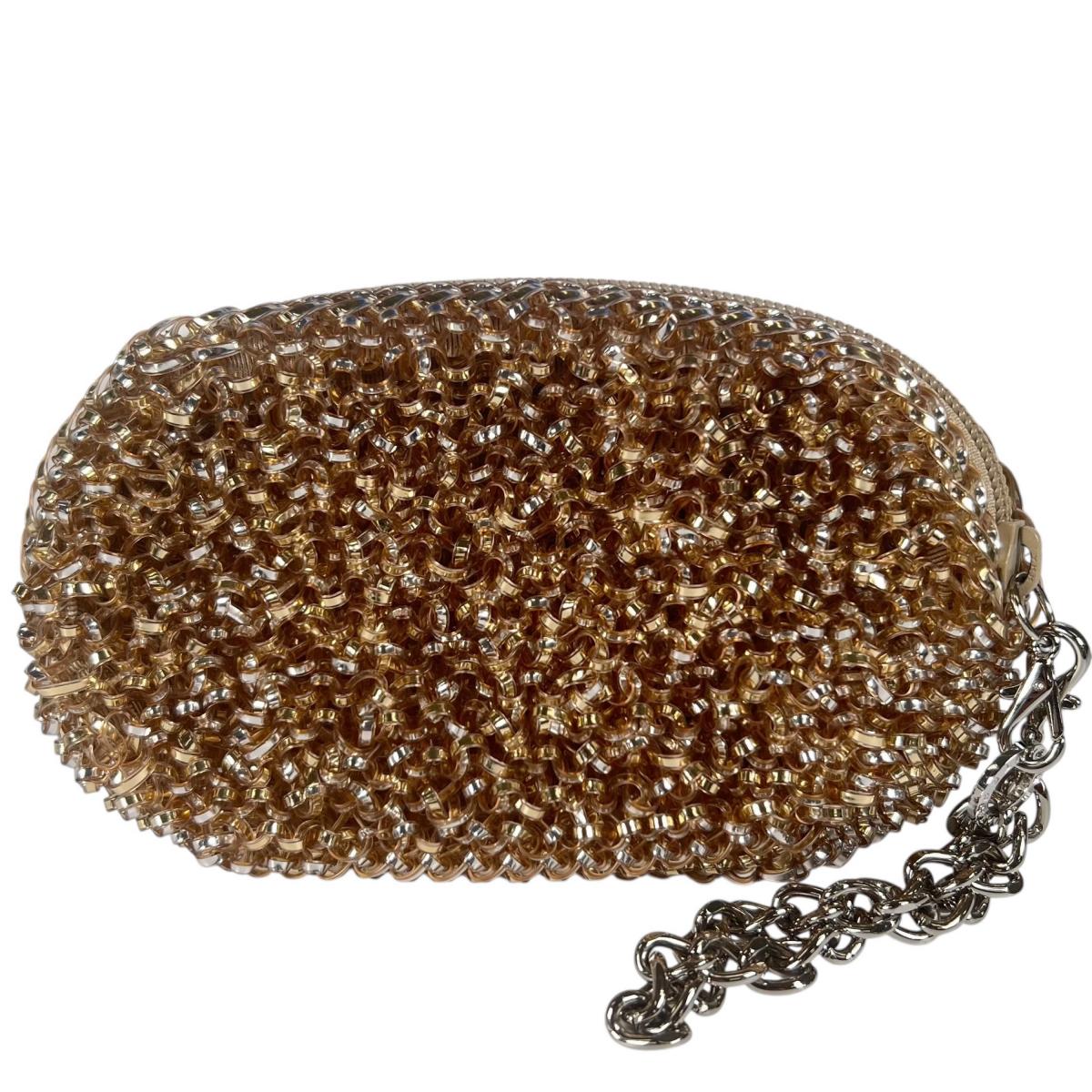 

ANTEPRIMA Cosmetics Pouch Pouch wire Champagne Gold Women Used