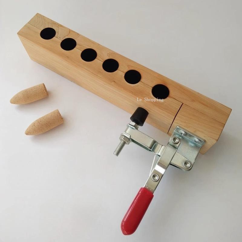 Conical Incense Molds Wood Material Handmade Pagoda Bullet Head Inverted Conical and Reverse Flow Incense Forming Mold Tools