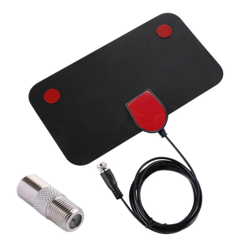Buy TV Antenna HDTV Flat HD Digital Indoor Amplified 50-Mile Range at ...