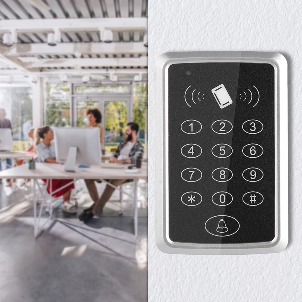 T13 Karte Passwort Türzutrittskontrollsystem mit 5 RFID-KartenID