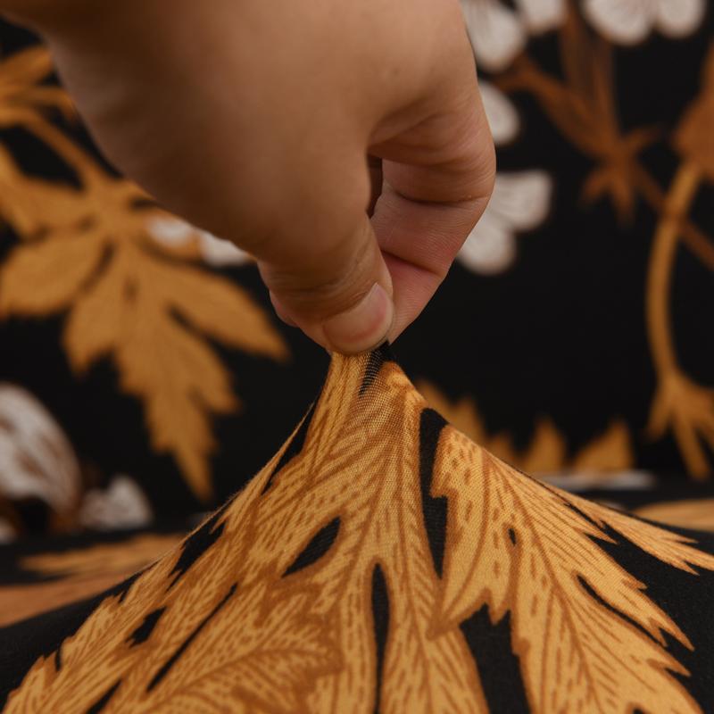 Style Printed L Shape Sofa Covers For Living Room Sofa Protector Anti -Dust Elastic Stretch Covers For Corner Sofa Cover