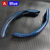 Car Universal 38cm Carbon Fiber Car Steering Wheel Cover Non-slip Card Cover Auto Steering Wheel Handle Booster Protective Cover