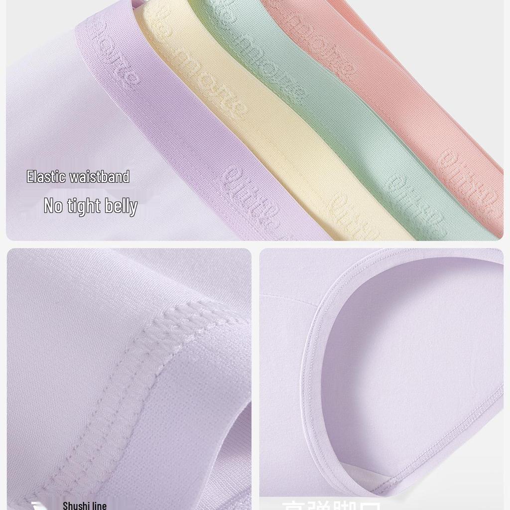 Breathable Antibacterial Modal Briefs for Puberty, Ages 12+, Junior & High School Girls