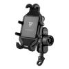 Motorcycle Bicycle Wireless Charger Phone Holder Stand 3.0 Quick Charging Gps Moto Cellphone Handlebar Mount For 4-7 Inch Phone