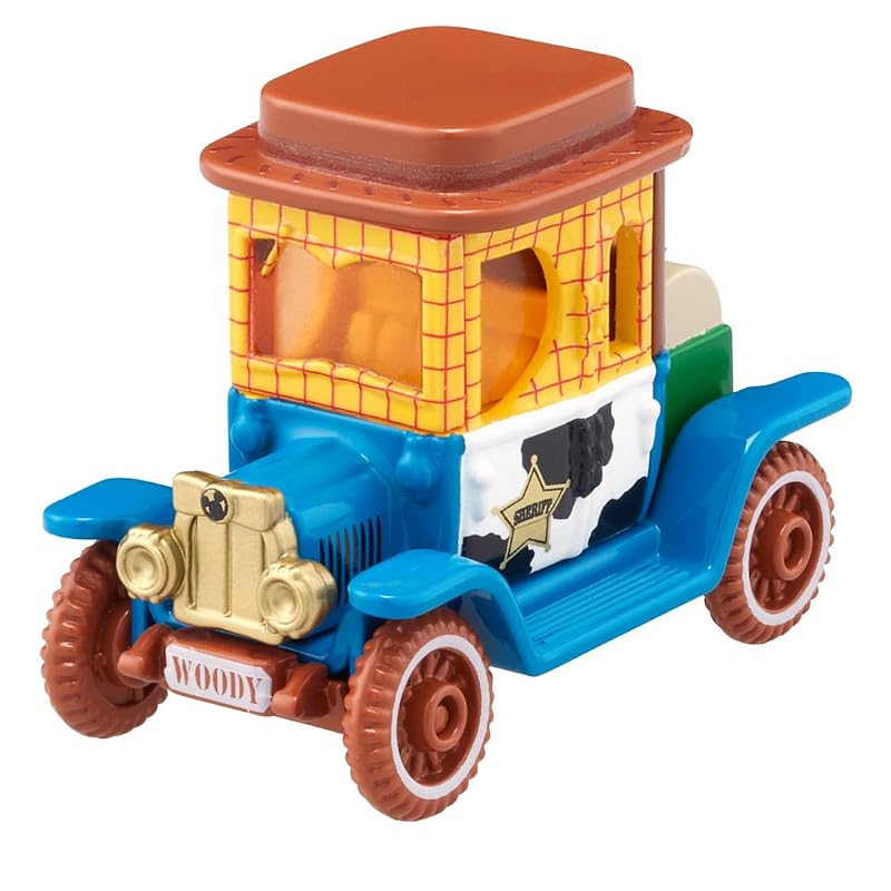 TAKARA TOMY Tomica Dream Tomica SP Disney Motors Hi-Hat Classic Woody Miniature Car Toy (Ages 3 and up)