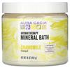 Aura Cacia Aromatherapy Mineral Bath Salts Serene Chamomile 454g 16oz 2 Packs