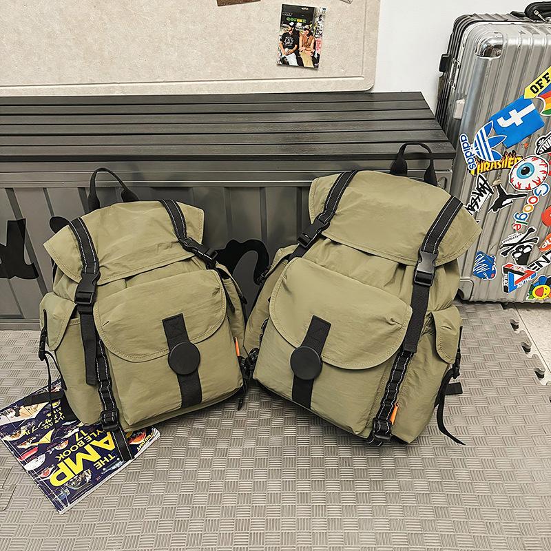 Schoolbag Mountaineering Travel Backpack Men's and Women's Outdoor Leisure Trend College Student School Bag Junior High School Student High School