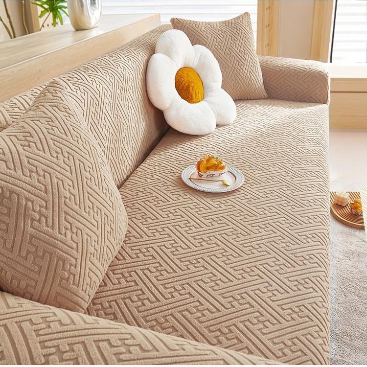 Elastic Sofa Cover All Inclusive All Season Anti Cat Scratch Cover Cloth Towel  All Inclusive Nordic