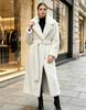 European and American autumn and winter temperament new fur coat women's imitation rabbit hair artificial imitation mink hair long coat