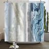 Marble Bathroom Curtain Abstract Modern Luxury Shower Curtain Waterproof Fabric Shower Curtain Bath Curtains With Hooks180x200