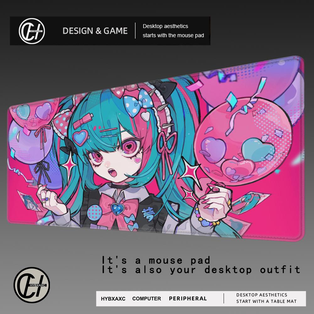 HYBXAXC Mouse Pads Anime Sexy Girls Ultra-Smooth Non-Slip Ideal For 900x400 Gamers Mouse Pad Shock-Absorbing Protect Your Desk