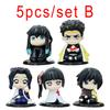 Movie Demon Slayer Anime Handmade Stove Door Charcoal Jiro You Bean Character Handmade PVC Model Desktop Ornament Birthday Gift