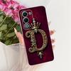 2025 Fashion Crown Letter Case For OPPO A5 CPH2727 Soft Silicone TPU Back Cover For Oppo A5 5G CPH2735 Phone Cases
