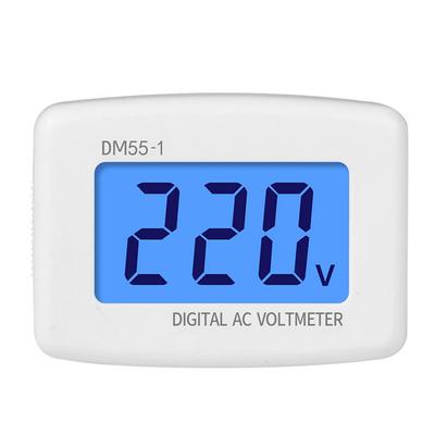 AC 80-300V LCD Digital Voltmeter Plug-Type Volt Gauge Meter 110V 220V Voltage Measuring Monitor
