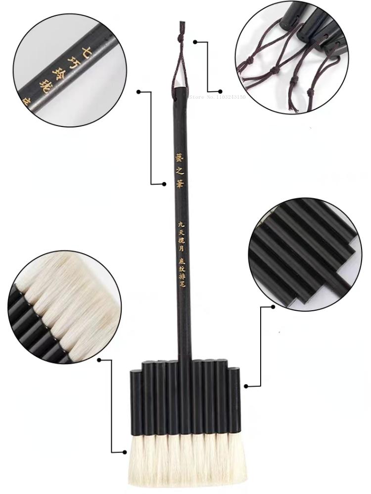 Wool Shading Pen Hand Row Brush Board Art Supplies for Artist  Watercolor Chinese Painting Render Paint Background Brush Pen