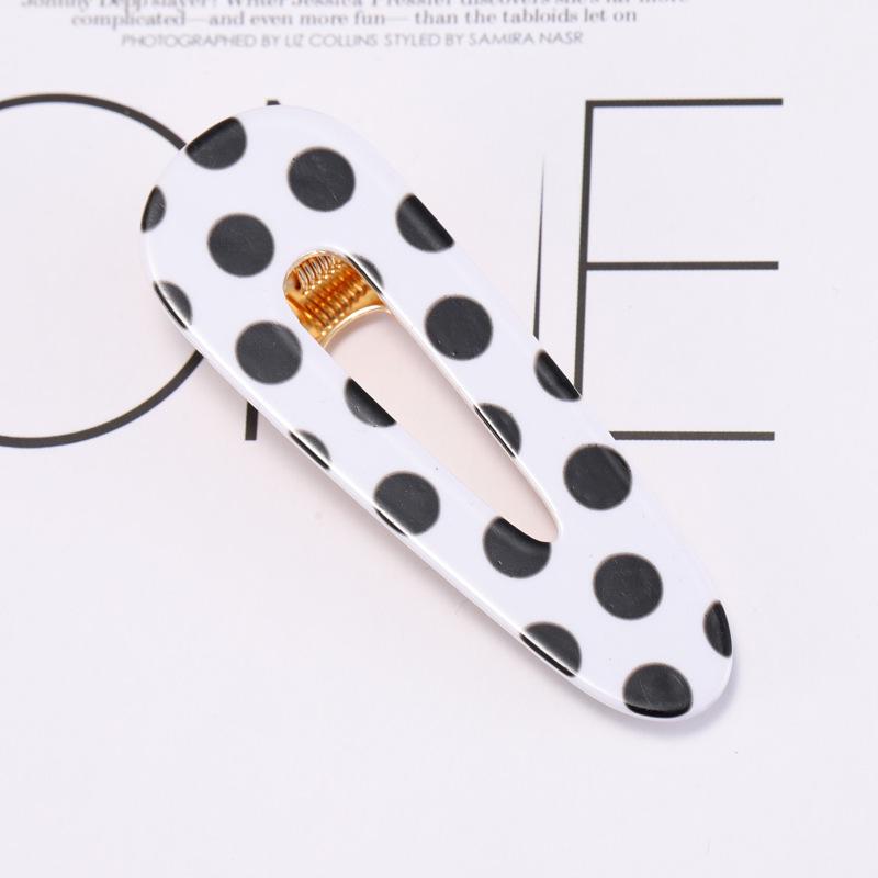 Popular Fashion Acetate Sweet Hairpins Girls Hair Clips Pin Barrette Accessories For Women Lady Hairclip Hairgrip Headwear
