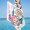 The Croods Players Adventure Beach Towel, Super Soft Microfiber, Gift for Her/Him, Birthday, for Pool, Beach, Travel, Home Decor Fan Gifts