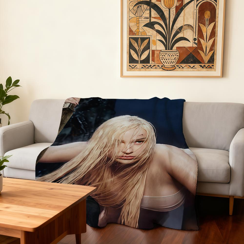 

Singer K-Kim P-Petras Blanket Super Warm Comfortable Plush Throw Blanket Child Home Sofa Bedroom Gift 30x40in