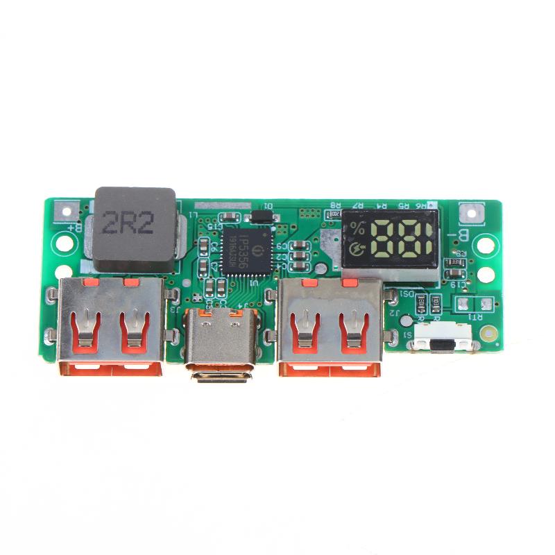 Fast Charge Module Ip5356 Digital Display Qc/Pd3.0 Support For Lithium Battery Charge Compact And Stable Industrial Power Module