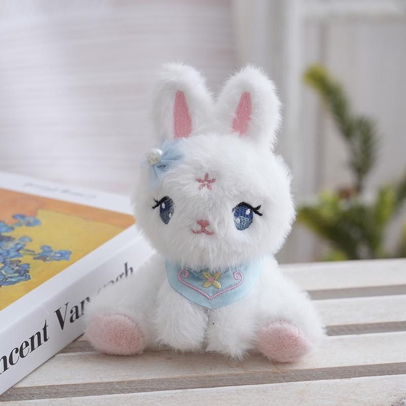 Style National Plush Bunny Keychain Pendant Toy For Bag Decor And Accessory Gift