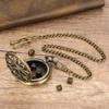 Portable and Stylish Pocket Watch Set Polyhedral Dices Set with Pocket Watch Case Pocket Watch Case Pendant