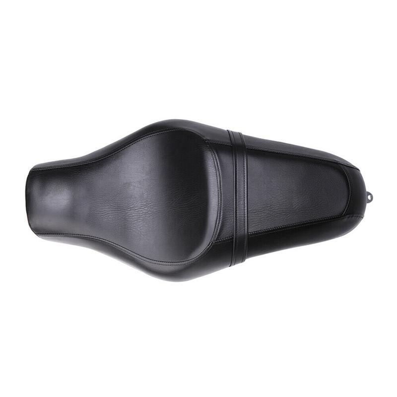 Motorcycle Front Driver Rear Passenger Two Up Leather Seat Cushion for Harley Davidson Sportster Iron 883 SuperLow 1200T