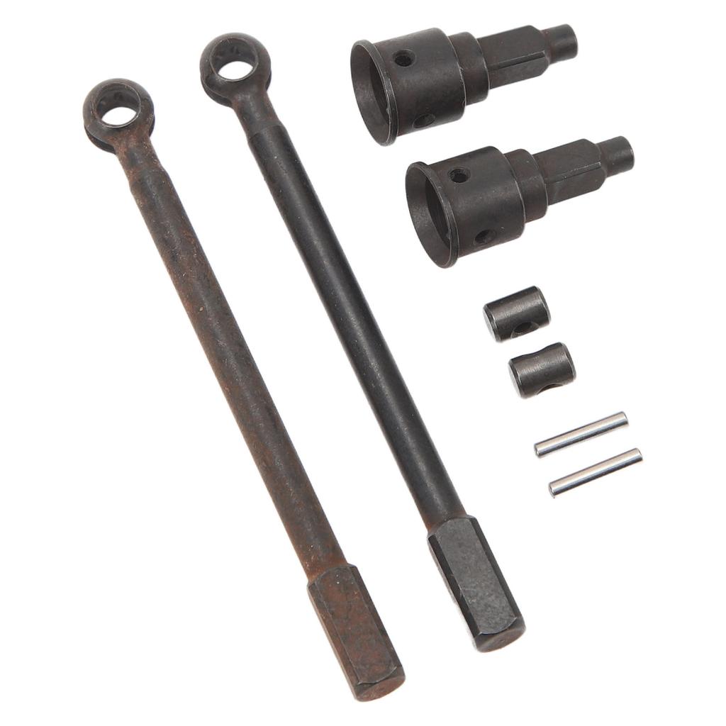 RC Drive Shaft Rust Proof Steel Front Axle Drive Shaft Set Replacement for Axial 1/18 UTB18 Capra Remote Control Car