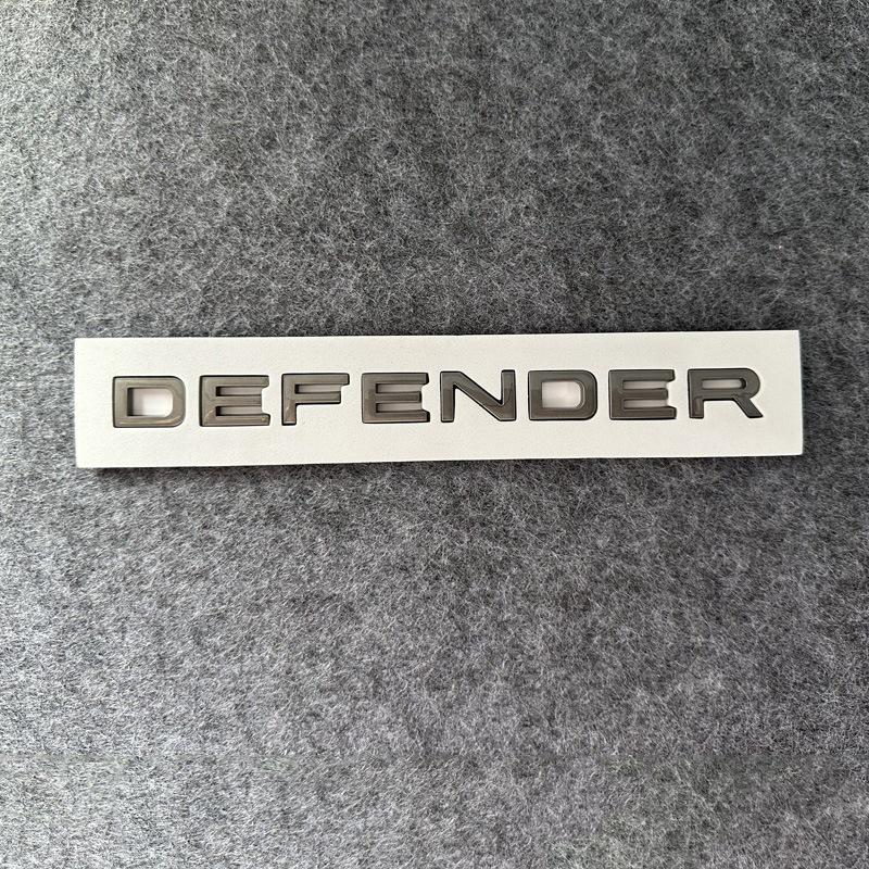 Land Rover Defender 2020-2023 Hood Letter Badge - Dark Tail Car Sticker Modification