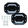 4-inch Wrangler Yellow and White Angel Eye Off Road Vehicle Work Light LED Square Spot Light Embedded Front Bar Middle Mesh Fog