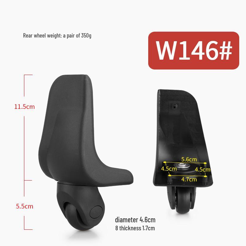 Universal Luggage Replacement Wheels - Trolley Suitcase Repair Accessories
