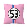 Herbie 53 Classic Racing Car Logo Cushion Cover Soft Polyester Throw Pillow Case For Sofa Car Seat Decoration Bedding Pillowcase