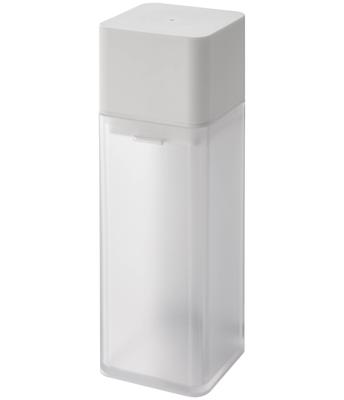 Yamazaki Jitsugyo 5718 Magnetic Seasoning Bottle, White, Approx. W5.5XD5.7XH17.2cm, Tower Refill, Sealed, Easy To OpenClose, Can Be Disassembled and