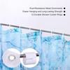 Marble Shower Curtain, Blue Marble Shower Curtain Set, Abstract Navy Blue Gold Glitter Veins Texture Marble Shower Curtains For