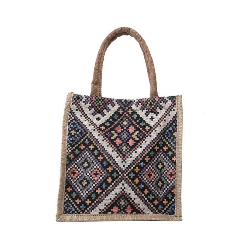 Корейский стиль 2023 Модная сумка-тоут для студенток Ethnic 970₽