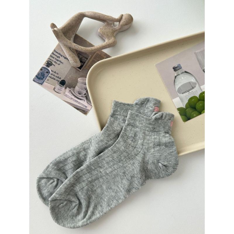 Female Summer Breathable Mesh All Match Heel Bow Short Tube Socks
