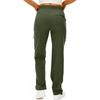 Waterproof Womens Hiking Pants Elastic Waist Sweatpant Casual Sports Trouser with Zipper Multi Pocket