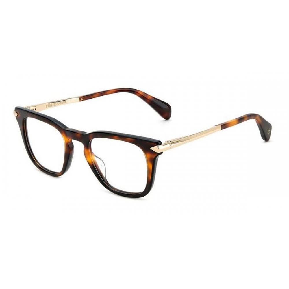Rag Bone Rnb7048 581 Men Eyeglasses Dark Tortoise/48-22-145