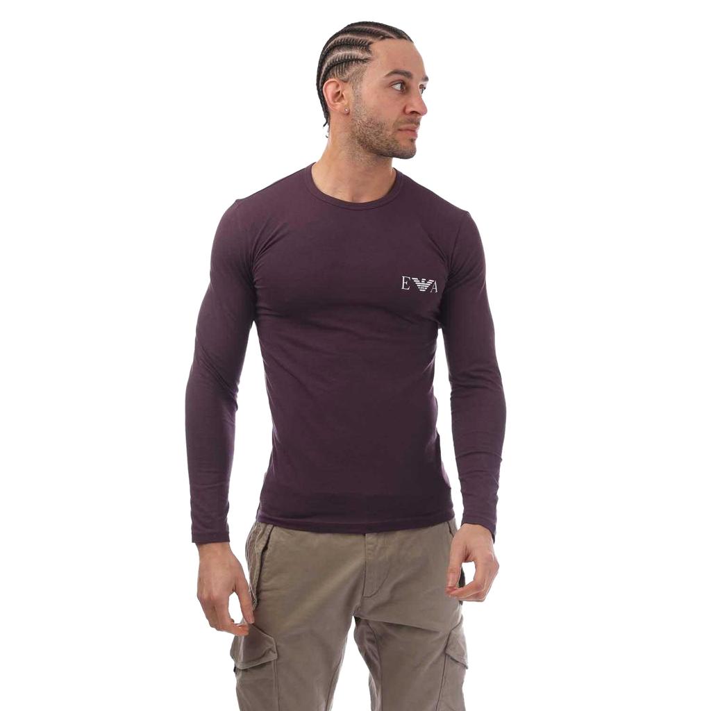 Emporio Armani Mens Slim Long-Sleeved T-Shirt