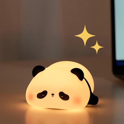 Niedliches Mini Panda Nachtlicht LED Schlaftierlampe Capybara Kaninchenlampe für Heim Desktop Ornament Partygeschenke Geschenk