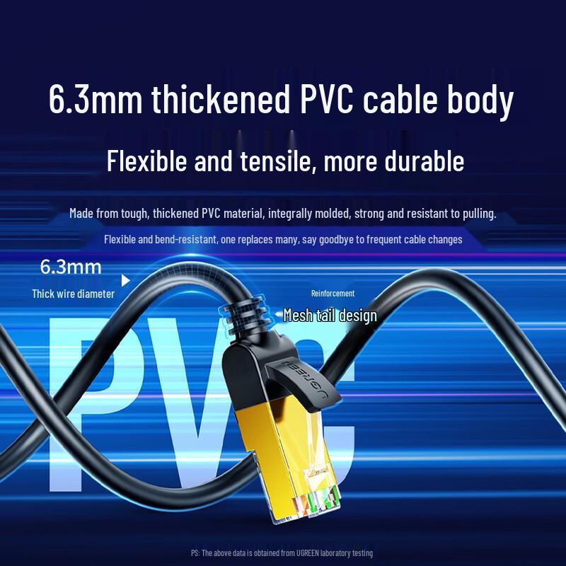 UGREEN CAT7 Pure Copper Double Shielded Ethernet Cable