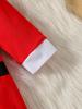 2025 Herbst/Winter Langarm Weihnachts Baby Strampler Outfit