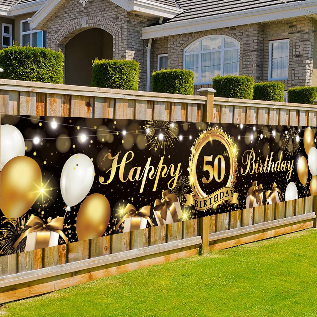 Joyeux anniversaire fond 18 21 30 40 50 60 décoration de fête d'anniversaire bannière d'anniversaire drapeau suspendu décor de toile de fond 30e anniversaire