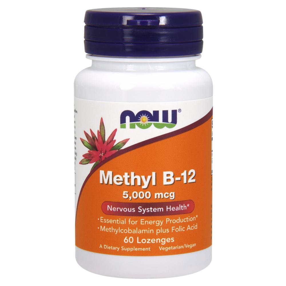 Now Foods Methyl B-12 5000mcg Lorenzie 60 pcs 1 pcs