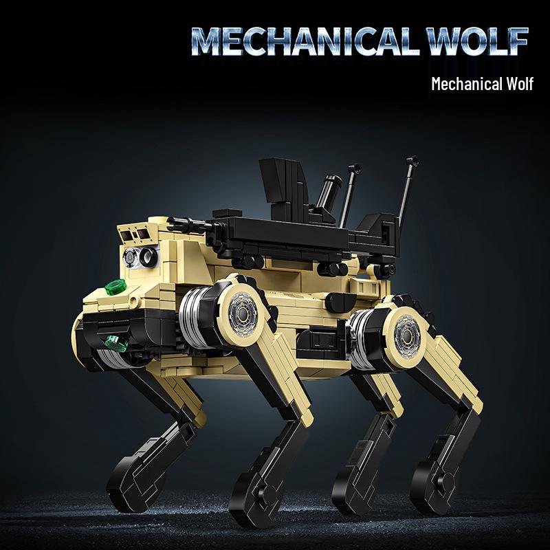 

Le Yi Механический Волк Военная Модель Конструктора - Развивающая Игрушка для Детей
