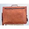 Men's Genuine Briefcase Vintage Leather Messenger Bag Shoulder Laptop Bag