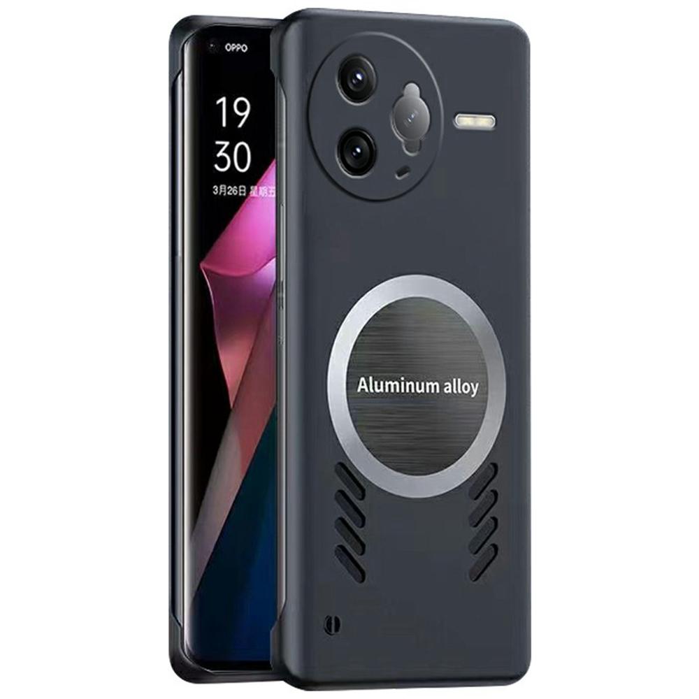 

Для Xiaomi Poco F7 Ultra 5G/Redmi K80 Pro 5G Чехол Жесткий ПК Безрамочный Отвод тепла Чехол для телефона Black