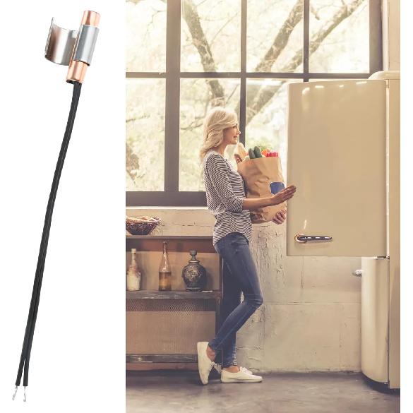 Eagles W10316760 Refrigerator Thermistor Sensor Kit, 2 Pack Compatible with Whirlpool KitchenAid Evaporator Thermistor Replacement Part - Replaces#